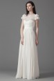 Chantilly lace wedding dress Blanche