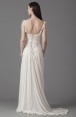 Sophisticated long wedding dress Tiana - back